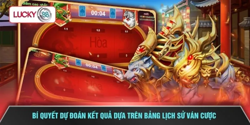 Bí quyết dự đoán kết quả dựa trên bảng lịch sử ván cược