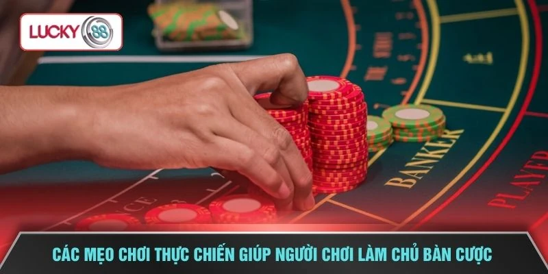 Các mẹo chơi thực chiến giúp người chơi làm chủ bàn cược