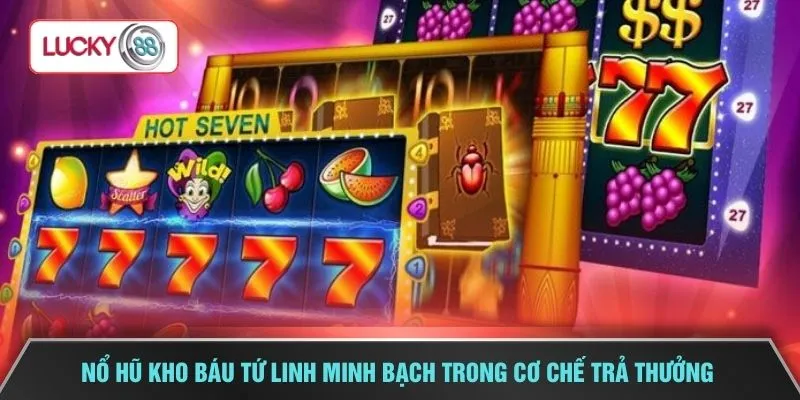 Nổ hũ kho báu tứ linh minh bạch trong cơ chế trả thưởng