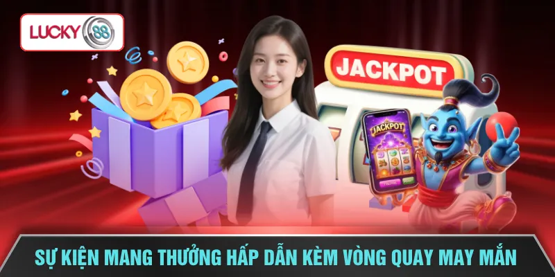 Sự kiện mang thưởng hấp dẫn kèm vòng quay may mắn